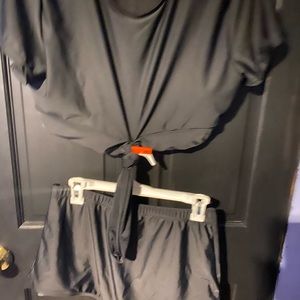 Cute black two piece